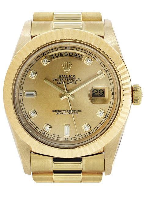 rolex daydate ii gold|day date rolex gold.